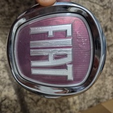 Genuine Fiat Punto Rear Boot Opener Switch And Badge. see last photo tiny cracks