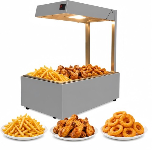 French fry warmer overhead - french,