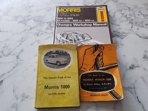 Morris minor service repair - x3,