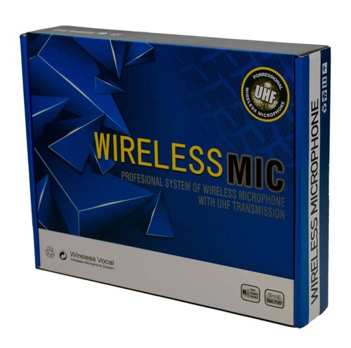 Wireless mic with - mic, uhf