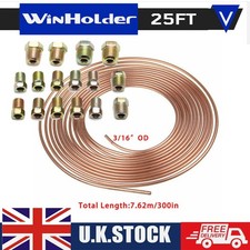 25ft /7.6 M Copper Brake Pipe