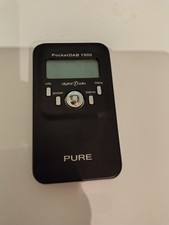 Pure PocketDAB 1500 Digital FM Radio  With Charger. No Box