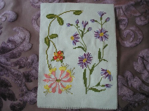 Completed cross stitch - 1,