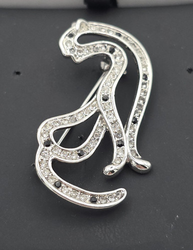 Espree silver tone panther - silver,