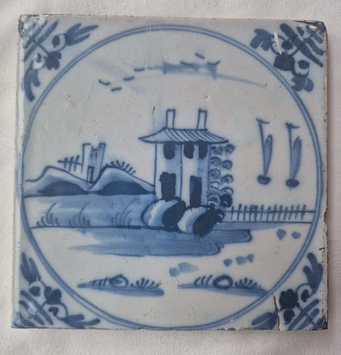 Antique tile 18th - tile,