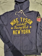 *Roots of Fight Mike Tyson Kid Dynamite Hoodie Large Mens Ultra RARE Jumper*