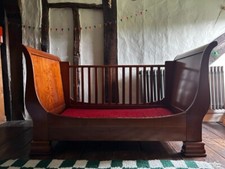 Simon Horn Nursery Collection Cherry Wood Cot Sleigh Bed