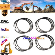 4PCS STD Piston Ring For ISUZU