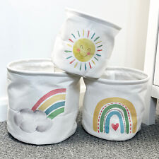 Set Of 3 Rainbow Storage