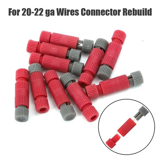 10pcs red wire - tap, connectors