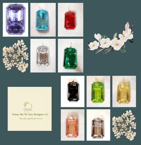 8in rectangle gem - 8in,