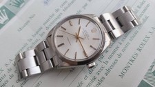 Rolex Watch Air King 5500 Automatic 34mm Steel Vintage W Paper