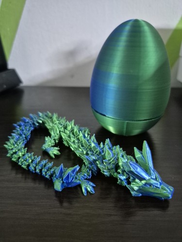 Mysterious articulated dragon - articulated,