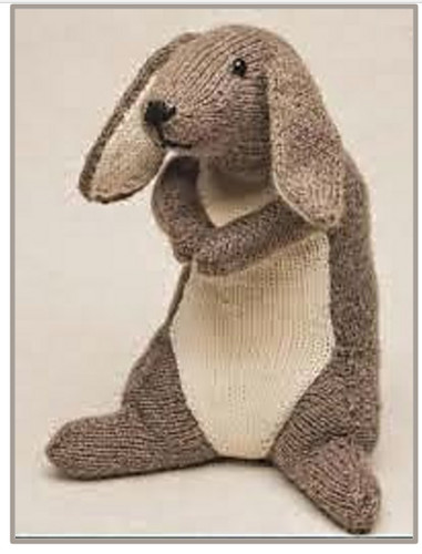 Knitting pattern rabbit bunny - knitting,