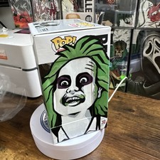 Custom Hand Painted Funko Pop - Beetlejuice #605