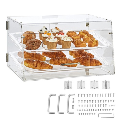 Pastry display case tier - case, 2