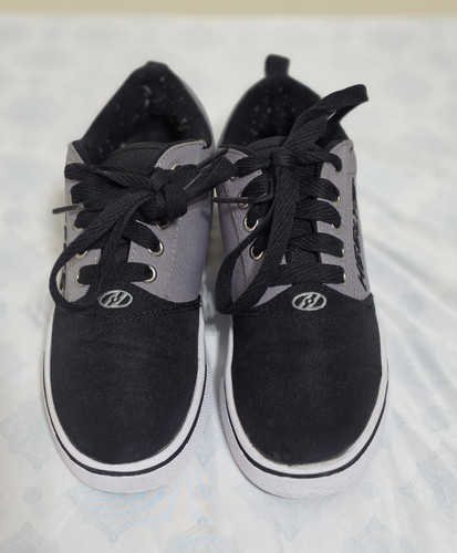Heelys black gray colorblock - heelys, black/gray