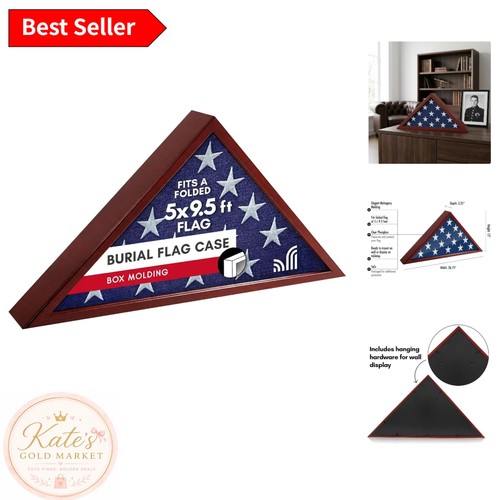 Triangular mahogany memorial - triangular,