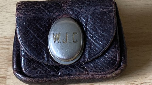 Vintage coin purse stamp - vintage,