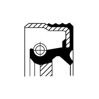 Crankshaft shaft seal volvo - seal,