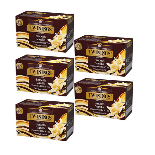 Twinings smooth vanilla black - smooth,