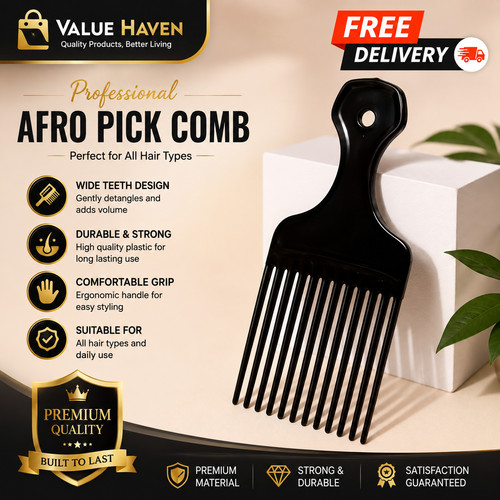 Afro pick comb wide - wide, hair