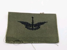 USAF, US Air Force Freefall, HALO Parachute Jump Wings, Basic, Black Subdued USA