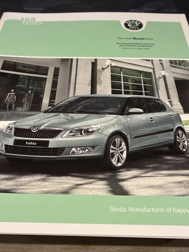 The skoda fabia - the, range