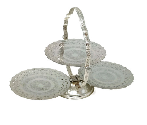 Vintage tier cake stand - vintage,