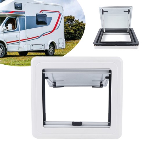 Caravan hinged push out - push,