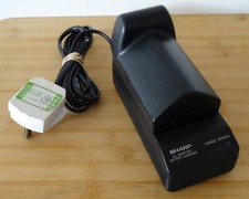 Sharp AA-75H AC Battery Charger & Jessop BNV8 NiCad Pack - Tested Working