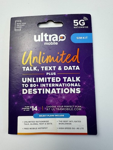 Ultra mobile sim - sim, card