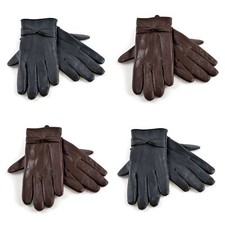 LADIES LEATHER GLOVES WOMENS