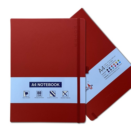 Ruled notebook hardback - ruled,