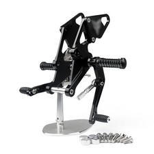 Black Rear Sets Footpegs