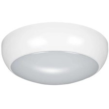 Robus Golf 10W LED IP65 Emergency Bulkhead Light R100LEDE-01 Cool White 330mm