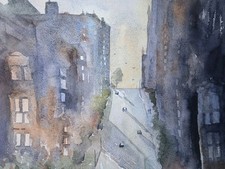 Glasgow Watercolour Painting -