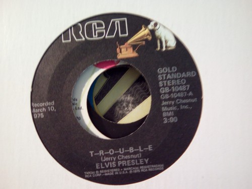Elvis presley trouble j450 - presley,