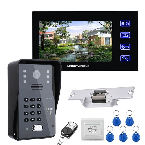 Video door phone intercom - 7",