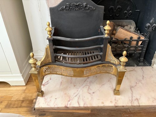 Brass and cast iron - and,