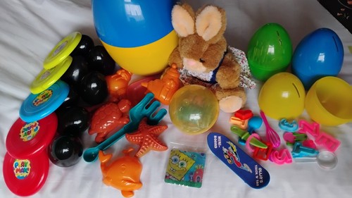 Easter eggs job lot - and, bunny
