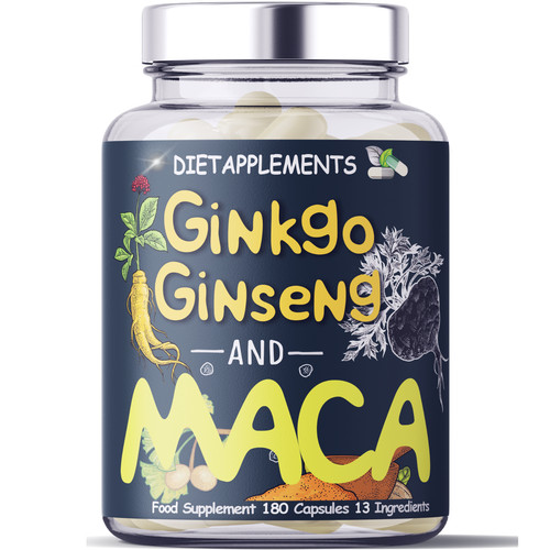 Maca root 4000mg ginkgo - root,