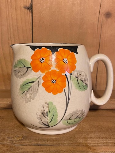 Art deco vintage ceramic jug - deco,