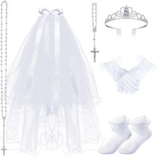 6 Pcs Girls First Communion