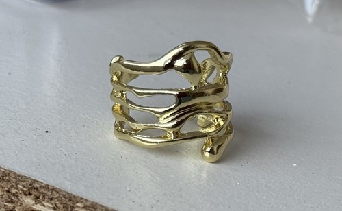 Gold filled open ring - open, ring,open