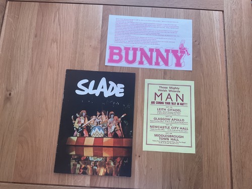 Slade concert programme 1975 - slade,