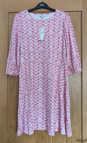 Printed jersey round neck - round,