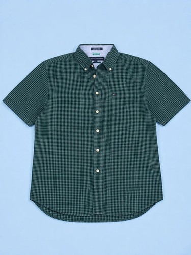 Tommy hilfiger green check - tommy,
