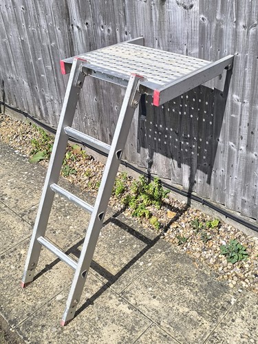 Aluminium scaffolding step - aluminium,
