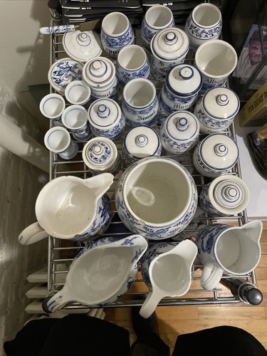 Meissen blue onion - onion:, piece
